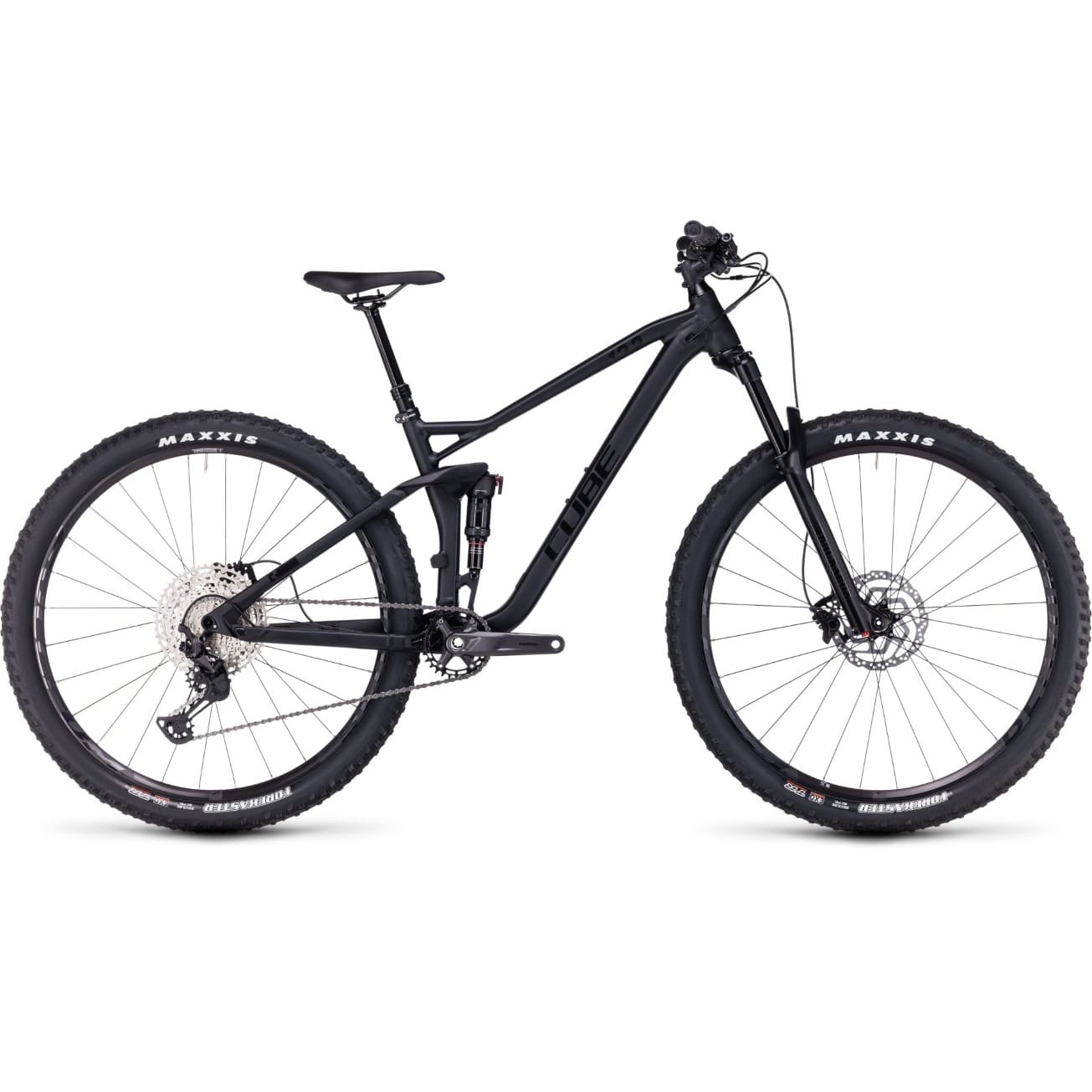 Cube Stereo ONE22 Race black anodized